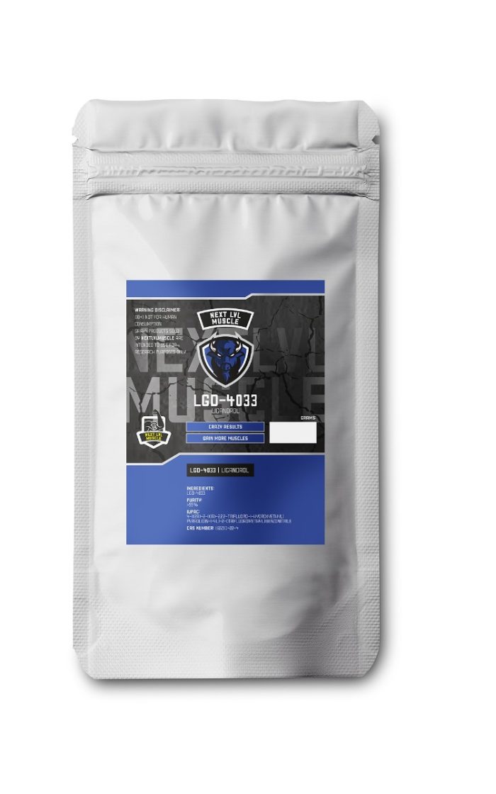 LGD-4033 Ligandrol Powder selective androgen receptor modulator research chemical pure white crystalline powder